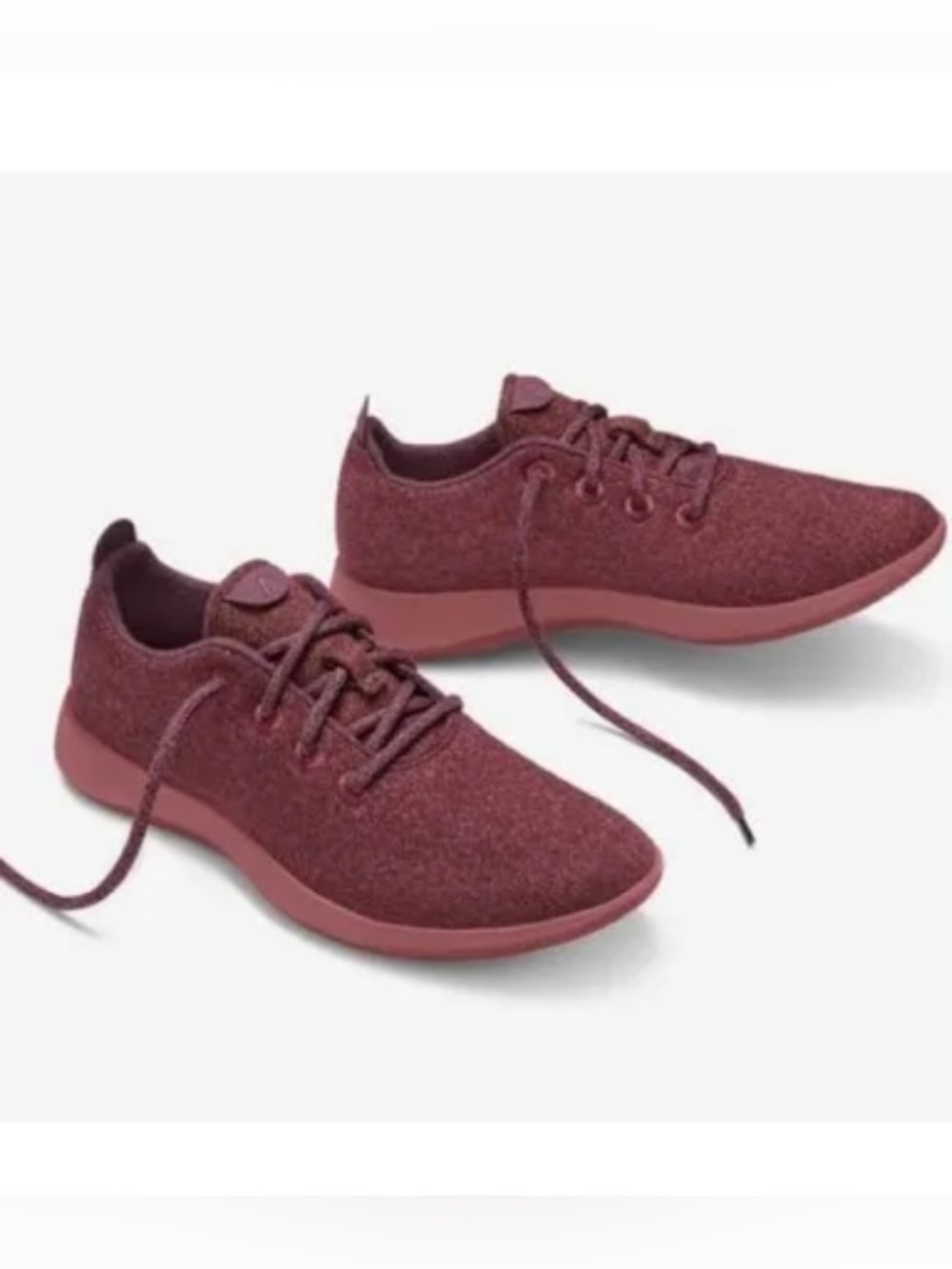 NEW Allbirds Women's Wool Runner Maroon Shoes Sneakers LE Tuke Jam Size 6